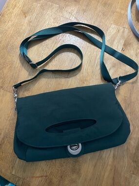 Baggallini Teal Green Convertible Crossbody